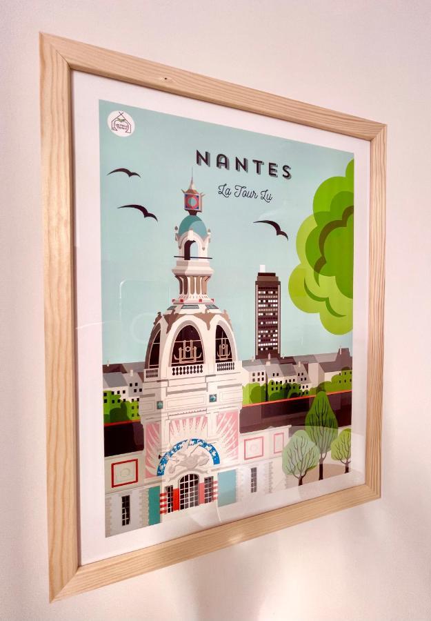 St Nazaire - L'Art Deco - Stationnement Gratuit - Centre Ville - Wifi Fibre Сен-Назер Экстерьер фото